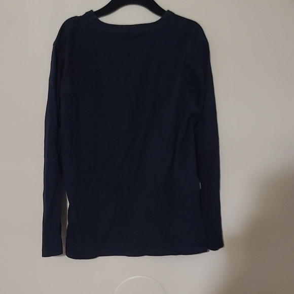 Children's Place Black Long Sleeve Shirt Size 7/8, Old Navy Pants Size 7 - Picture 3 of 7